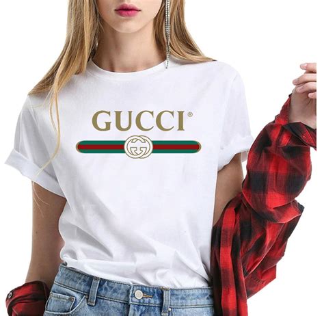 t shirt gucci feminina original|vintage gucci t shirt women.